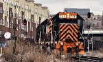 WE 7011 and the all red signals at Exchange St.